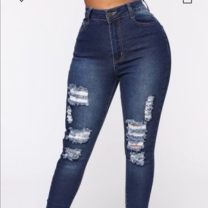 Fashion Nova Jean Bundle Size 7.